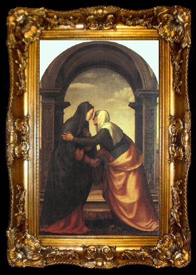 framed  Albertinelli, Mariotto The Visitation, ta009-2